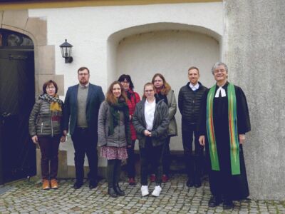 Kirchgemeindevertretung Raußlitz - nicht ganz vollzählig